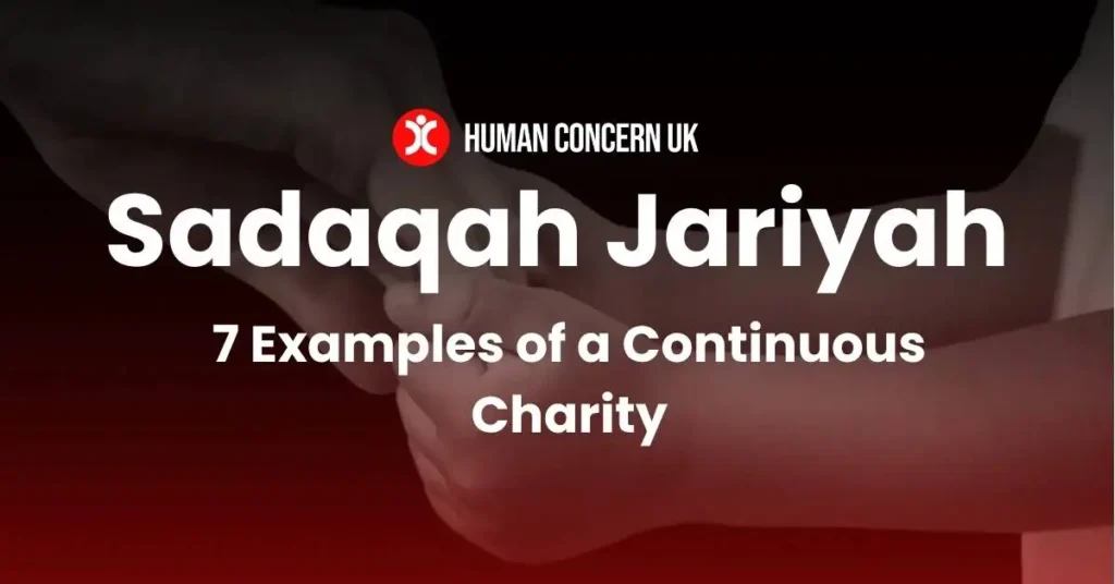 Sadaqah Jariyah in UK