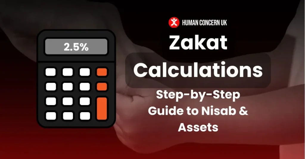 Zakat calculations in UK