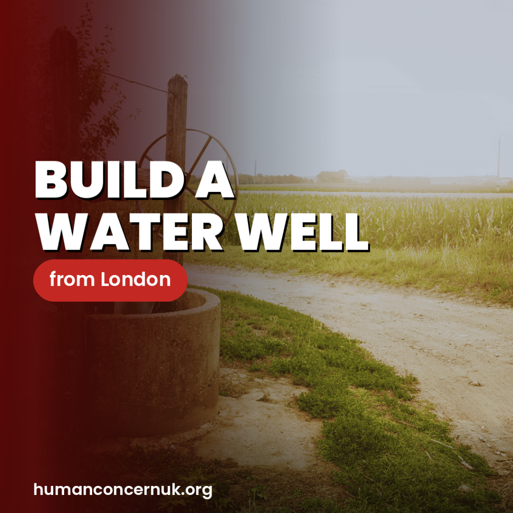 build a water well from London